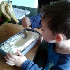 A picture of Lemon Curd Gelato.