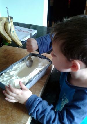 A picture of Lemon Curd Gelato.