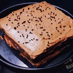 A picture of Bread chocolate cake.