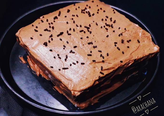 Bread chocolate cake