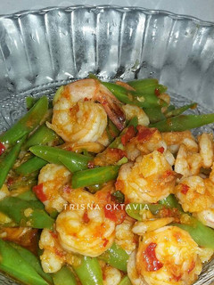 Foto resep Tumis Buncis Udang Pedas