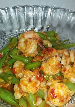 Foto resep Tumis Buncis Udang Pedas