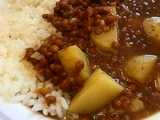 curried ketchup potatoes