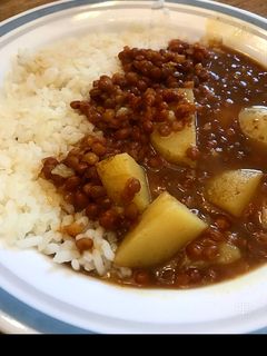 A picture of Potato Lentil Curry.