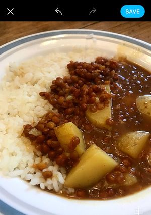 A picture of Potato Lentil Curry.
