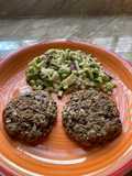 Hamburguesas de carne de soya