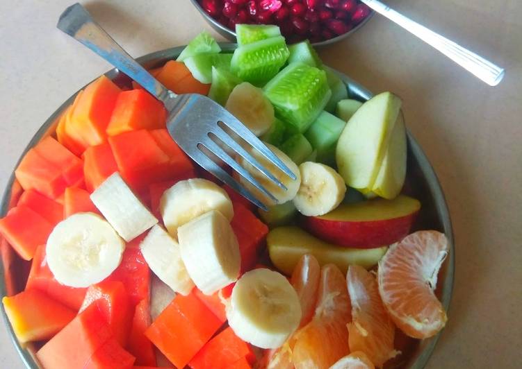 Recipe of Homemade Fruit Salad