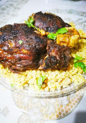 صورة لوصفة رقبه خروف محشي