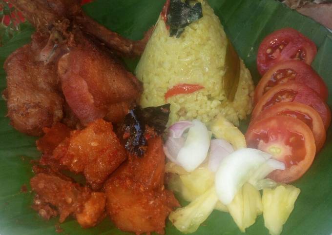 Cara membuat 40 Porsi Nasi Kebuli Ayam Acar Nanas di Jumat Mubarok Cara membuat 40 Porsi Nasi Kebuli Ayam Acar Nanas di Jumat Mubarok