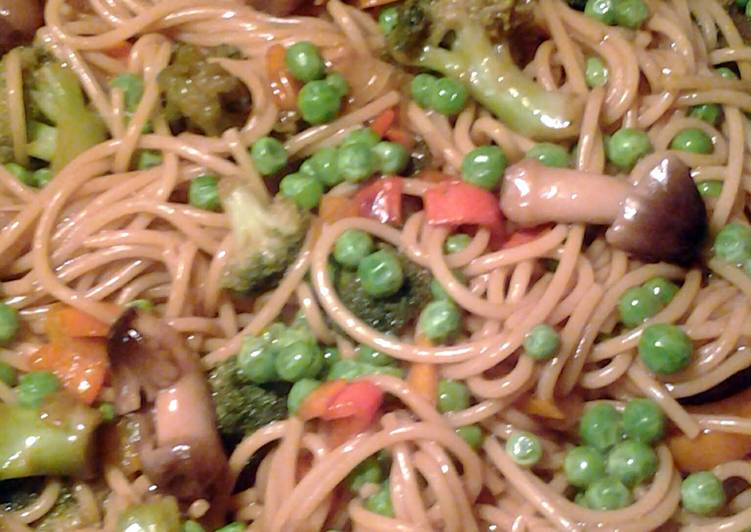 Step-by-Step Guide to Prepare Ultimate vegetable lo mein and vegetable rice