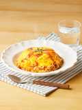 Fluffy Microwave Omurice with All-Purpose Umami Sauce