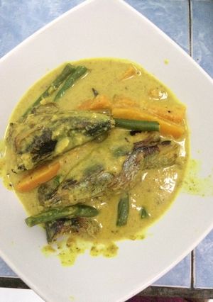 Foto resep Ikan Tongkol Santan Kuning