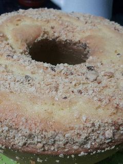Foto resep Bolu Panggang Topping Kacang
