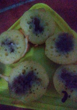 Foto resep Kue cubit-cubitan toping blueberry