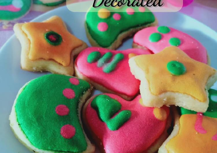 Bahan memasak Sugar Cookies Decorated ala Didi Anti Gagal