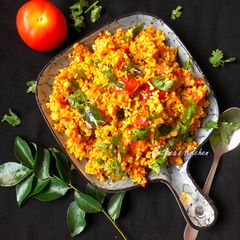 A picture of Foxtail Millet Tomato Rice.