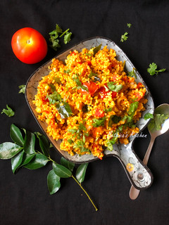 A picture of Foxtail Millet Tomato Rice.