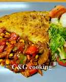 Βακαλάος φούρνου με stir-fry λαχανικών C&G