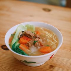 Beef noodle A picture of Beef noodle.