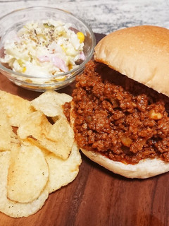 A picture of American-Style Sloppy Joe Burger.