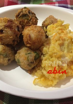 Foto resep Bola bola fantasi dengan omelet keju dan wortel mpasi 12m+