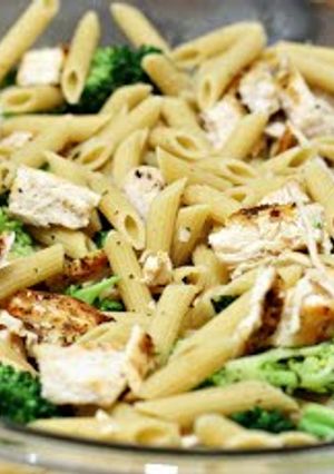 A picture of Pasta Chicken & Broccoli.