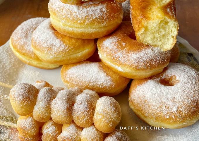 Cara Gampang Menyiapkan Donat Tanpa Kentang🍩 yang Lezat