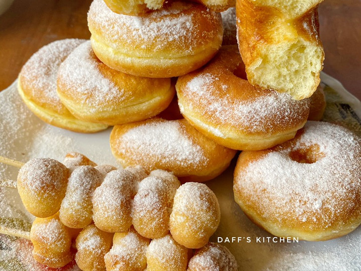 Cara Gampang Menyiapkan Donat Tanpa Kentang🍩 yang Lezat