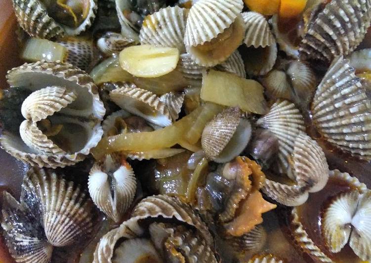 Kerang saos pedas asam manis