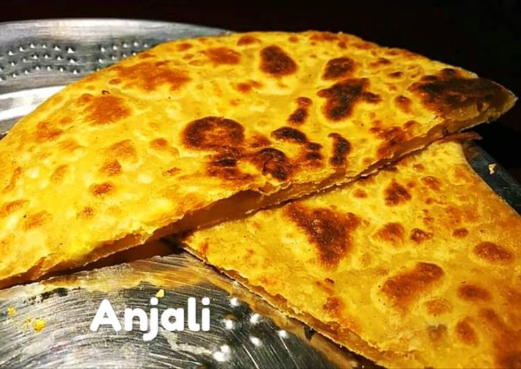 Recipe of Any-night-of-the-week Rice paratha
