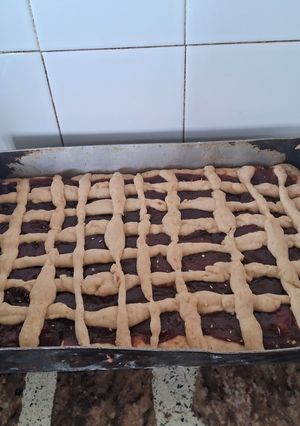 Una foto de Pasta frola clásica versión vegana