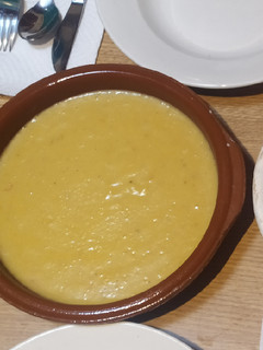 Una foto de Crema de calabaza