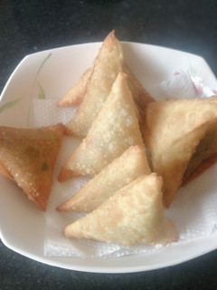 A picture of Beef Samosa.