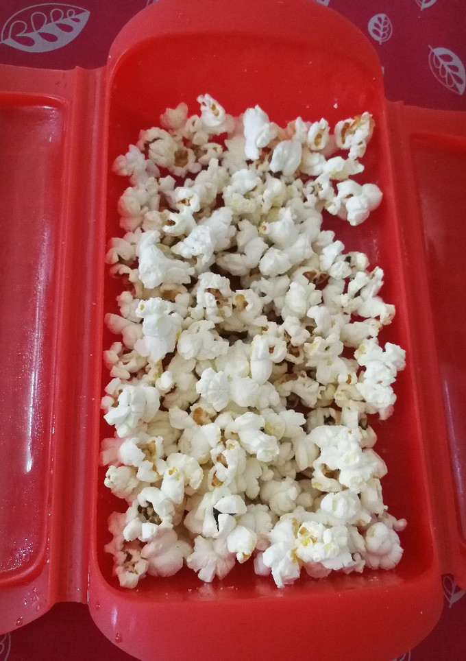 Una foto de Palomitas saludables al microondas (2 alternativas)
