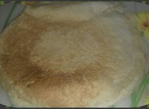 Una foto de Masa de crepas saludables/ Frilloas