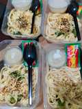 291. Fettuccine Carbonara Smoke beef