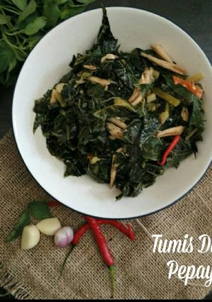 Foto resep Tumis Daun Pepaya