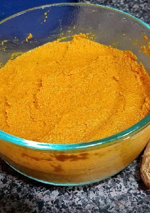 A picture of Turmeric Paste for tea/gold milk.