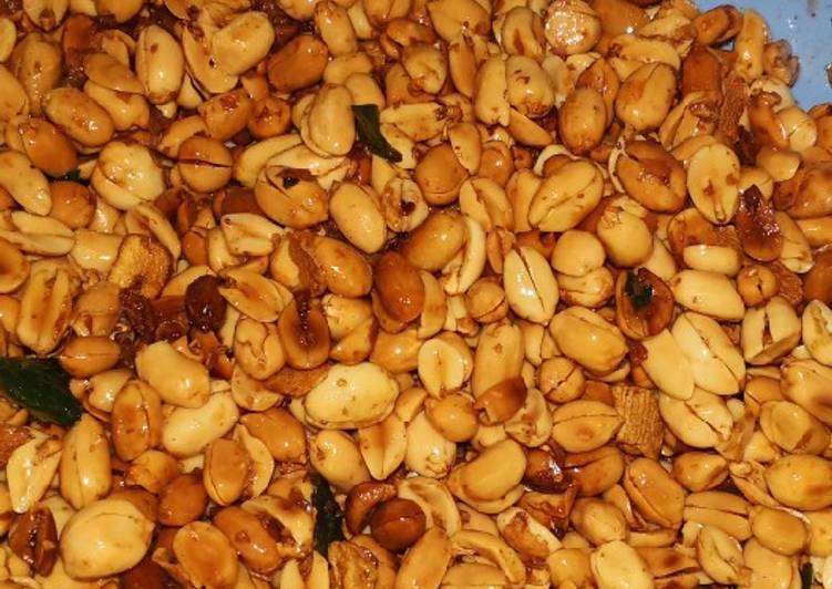 Cara Bikin Kacang asin renyah, Bikin Ngiler