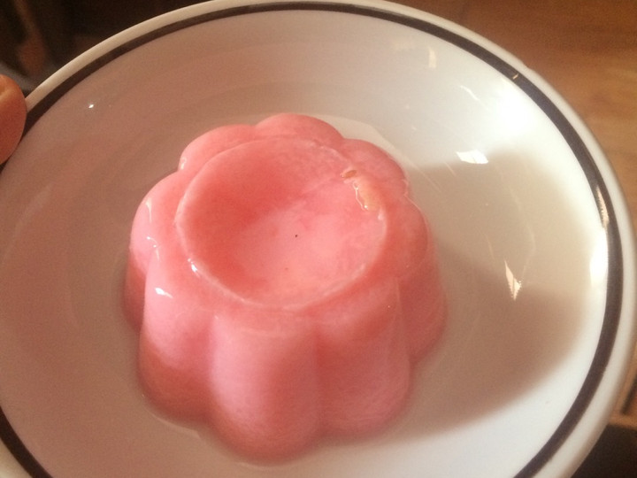 Resep Silky pudding strawberry yang Enak