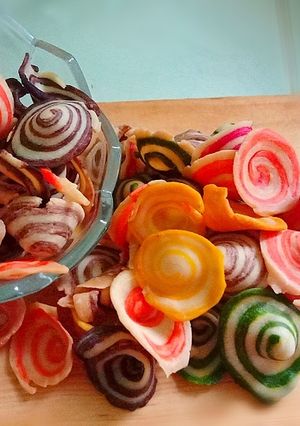 Foto resep Kuping gajah warna warni
