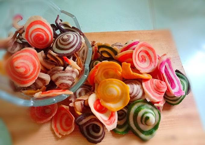 Resep Kuping gajah warna warni, Menggugah Selera