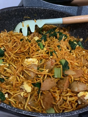 Cara Mudah Membuat Resep Mie goreng pedas yang  Bikin Ketagihan Anti Ribet, Mantap Sekali