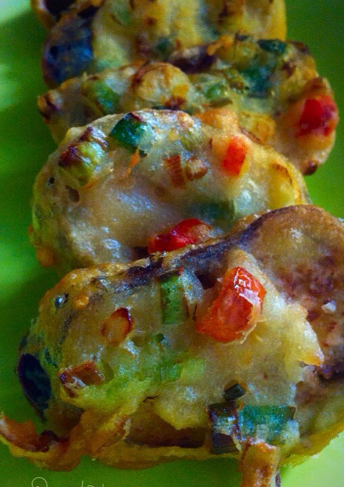 Foto resep Bakwan Terong Pedas