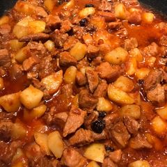 A picture of Grandma’s Famous Menudo.