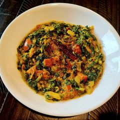 Lasooni Methi A picture of Lasooni Methi.