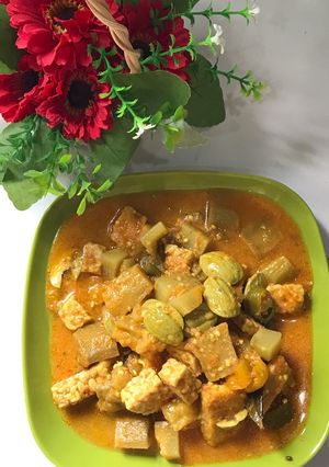 Foto resep Lodeh Tempe Terong Labu Siam