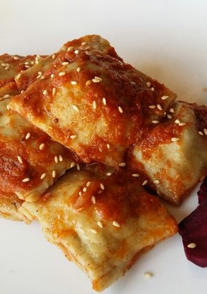 A picture of Ravioli.