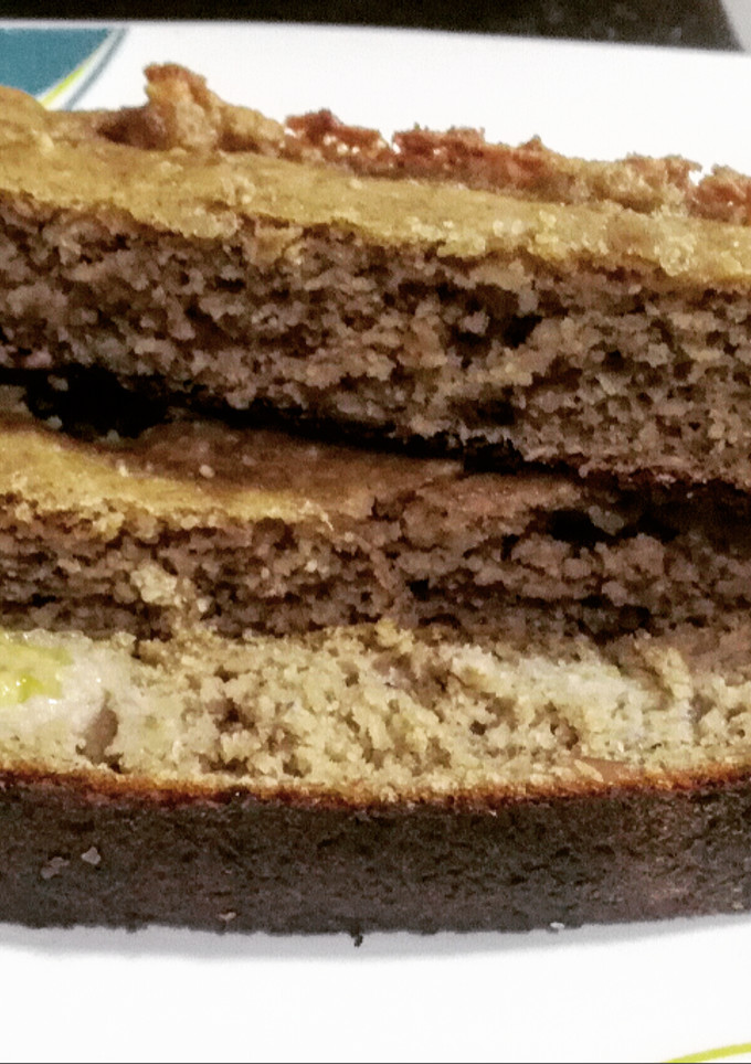 Una foto de Torta de banano.🍌