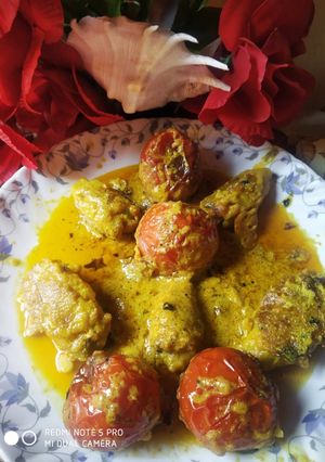 মাছের পুর ভরা দই পটল ও টমেটো(Machher Pur Vara Doi Patol o Tomato recipe in Bengali) রেসিপির প্রধান ছবি